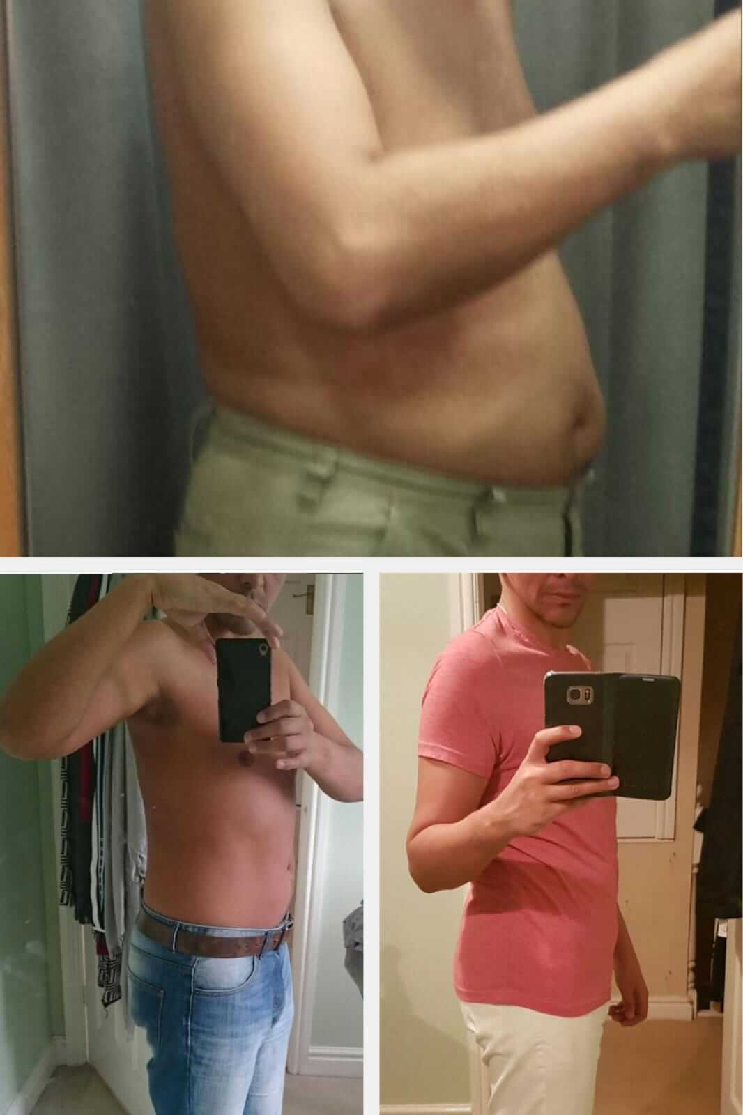 Peter C, six and nine week transformation at HC:FIT